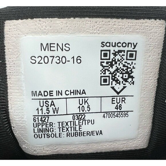 Saucony Ride 15 ‘Sapphire Vizired’ Blue Men’s Running Shoe S20730-16 Size 11.5 W main image 10